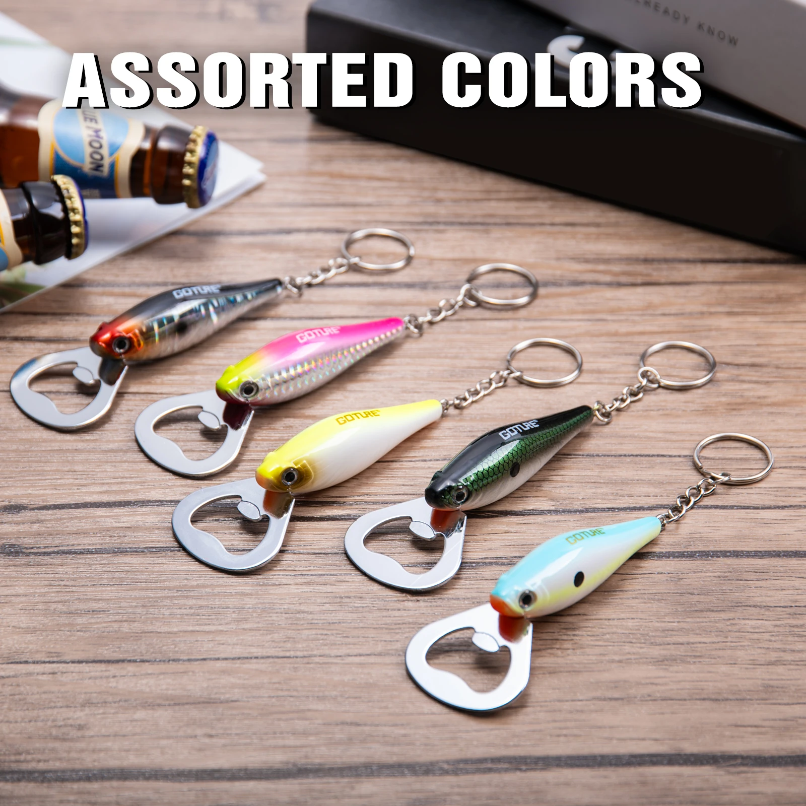 Kitchen Gadgets Plus - Goture 1pcs Fishing Lure Bottle Opener