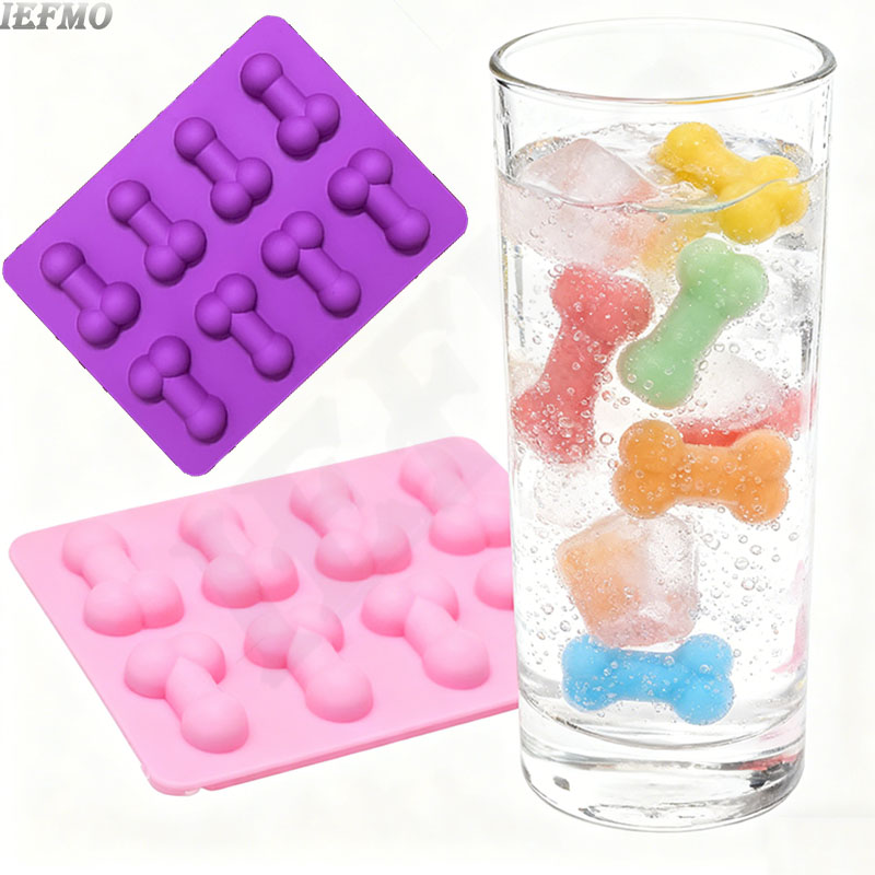 Kitchen Gadgets Novelty - Creative Silicone Ice Mold 8 Grid