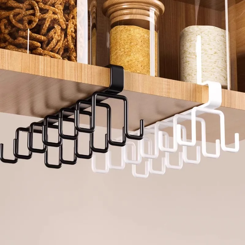 Kitchen Gadgets Rack - New 1PC Hole-free Kitchen Hook Rack,
