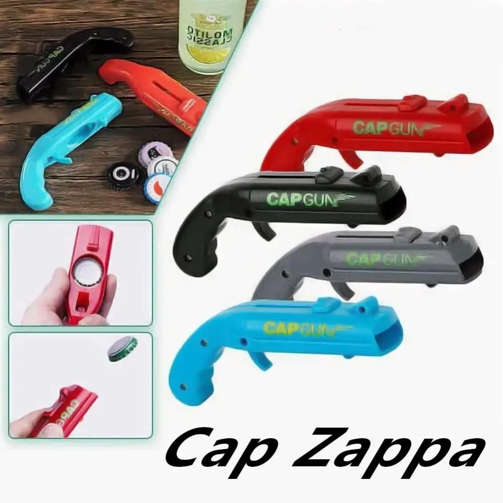 Kitchen Gadgets Novelty - Portable Creative Cap Gun Flying Cap