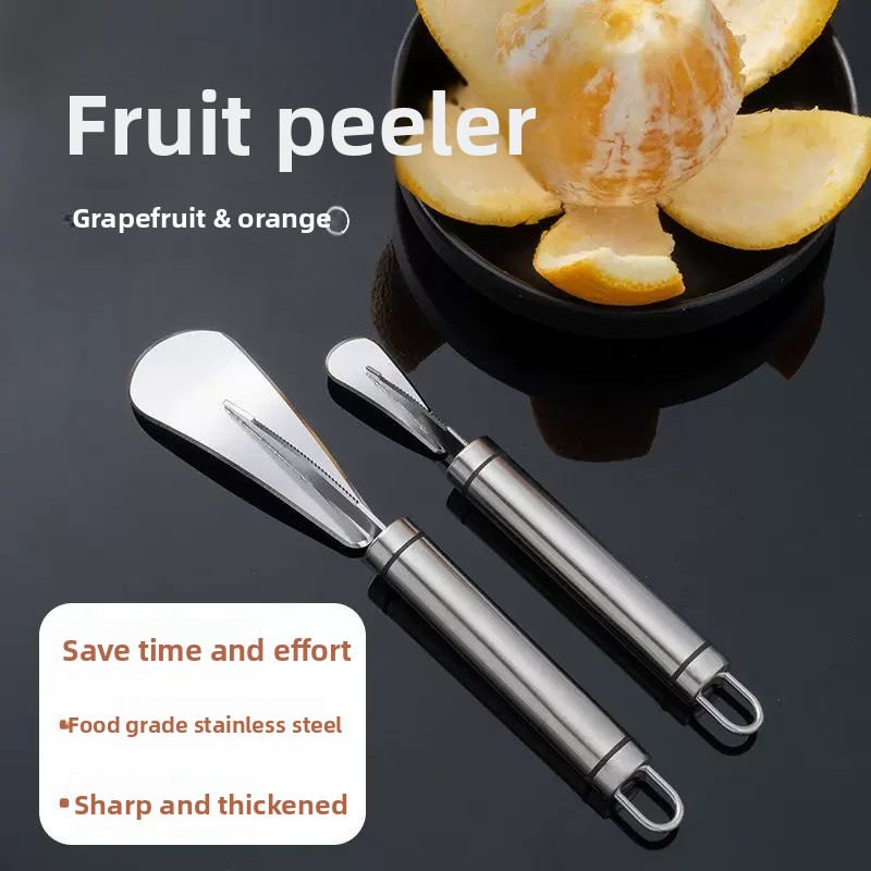 Kitchen Gadgets Peeler - Stainless Steel Orange,Citru Peeler,Simple Lemon Peeler,Creative