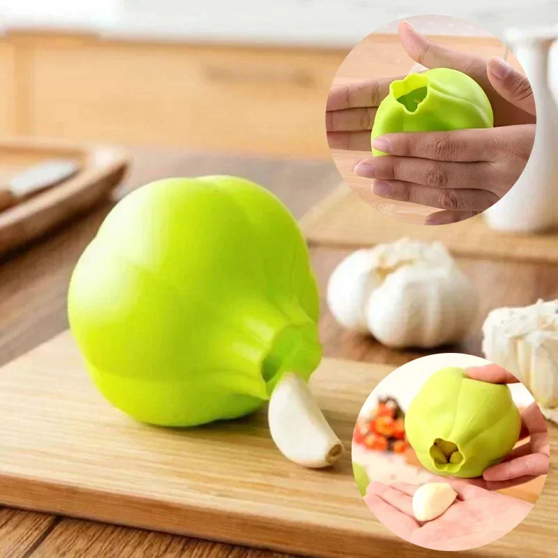 Kitchen Gadgets Peeler - Silicone Garlic Peeler Garlic Skin Remover