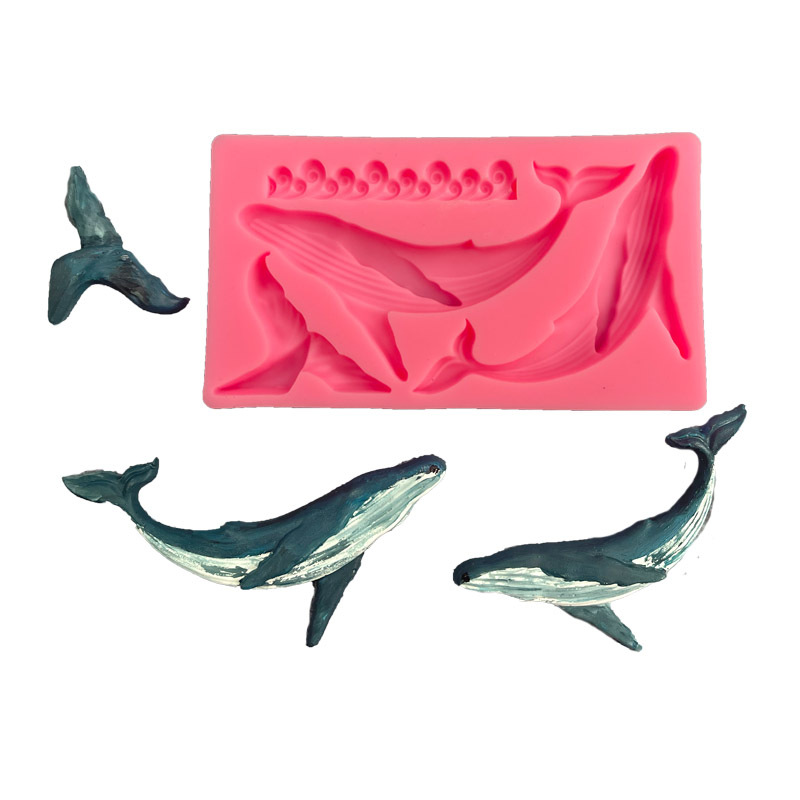 Kitchen Gadgets Plus - DIY Whale Silicone Mold Ocean Series