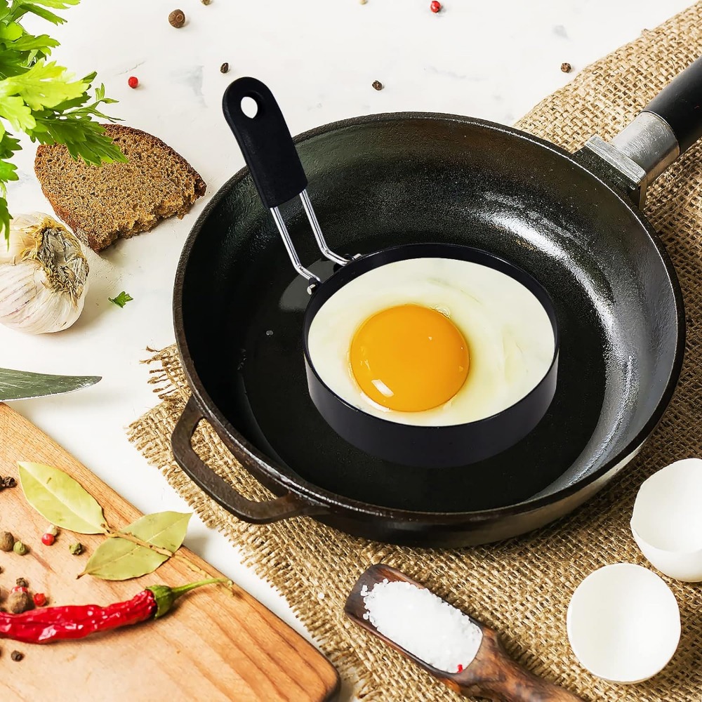 Anti-scaldNonstick Egg Fried R - Breakfast Sandwich Maker recension och pris