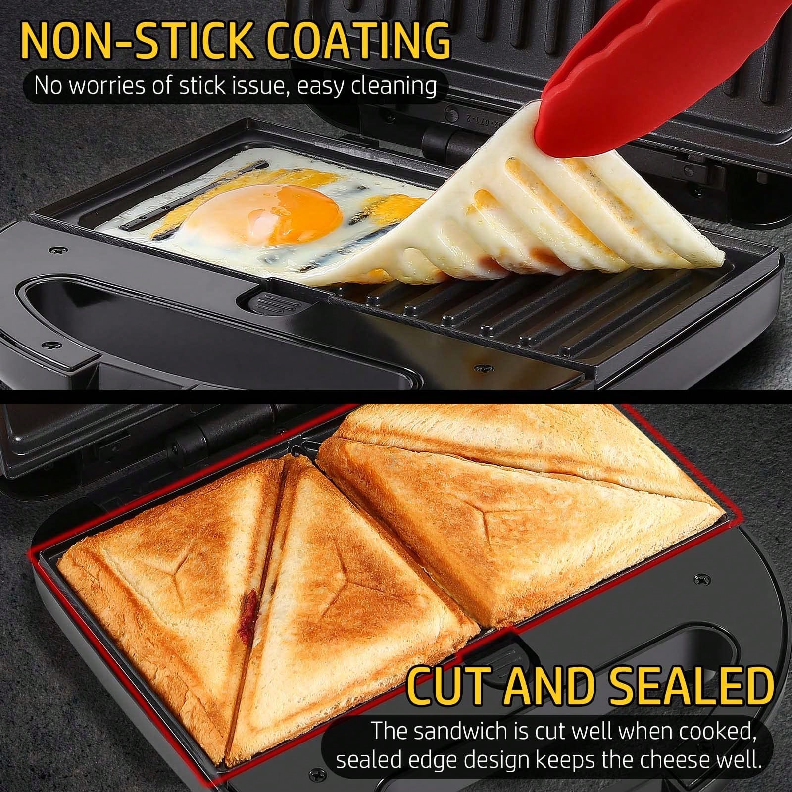 3-In-1 Sandwich Waffle Maker 7 - Breakfast Sandwich Maker recension och pris