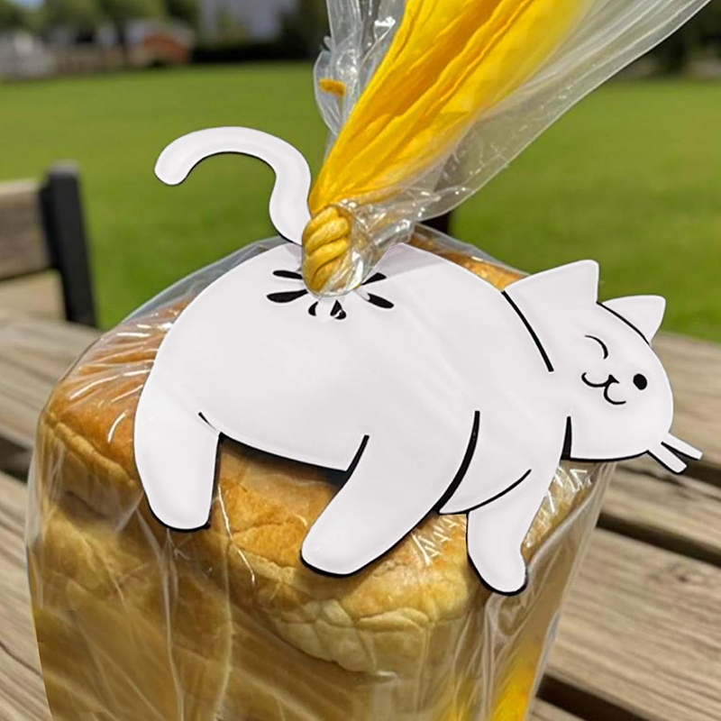 Funny Cat Butt Bread Clip 3D P - Kitchen Gadgets Novelty recension och pris