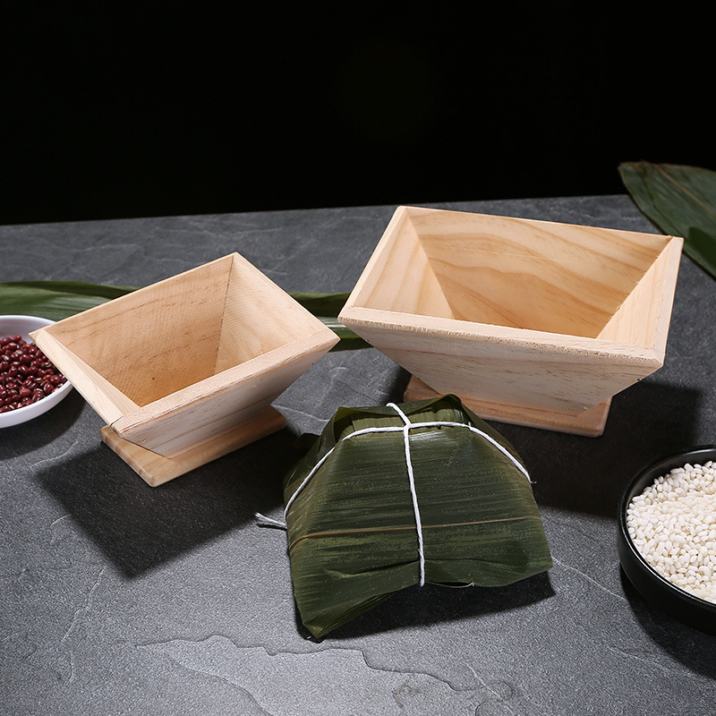 Wooden Zongzi Mold Dragon Boat - Kitchen Gadgets Dumpling Maker recension och pris