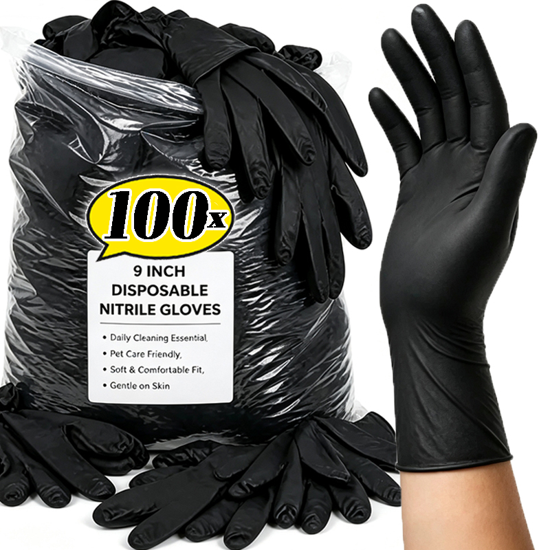 2/100PCS Disposable Black Glov - Kitchen Gadgets Novelty recension och pris