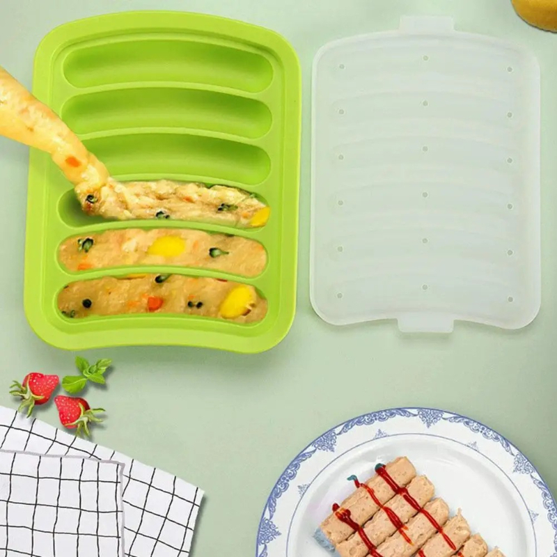 DIY Grade Silicone Sausage Mol - Kitchen Gadgets Made In Usa recension och pris