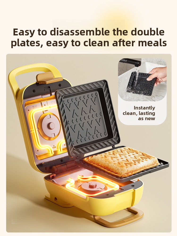 Household Thickened Hot Press  - Breakfast Sandwich Maker recension och pris