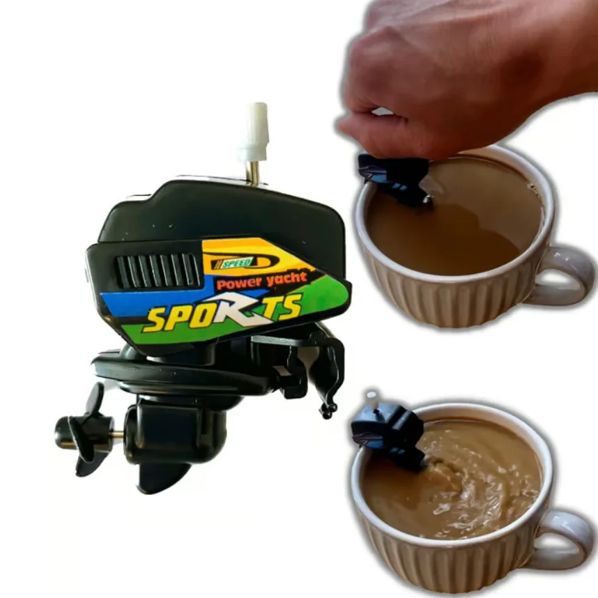 Mini Boat Motor Coffee Stirre  - Kitchen Gadgets Novelty recension och pris