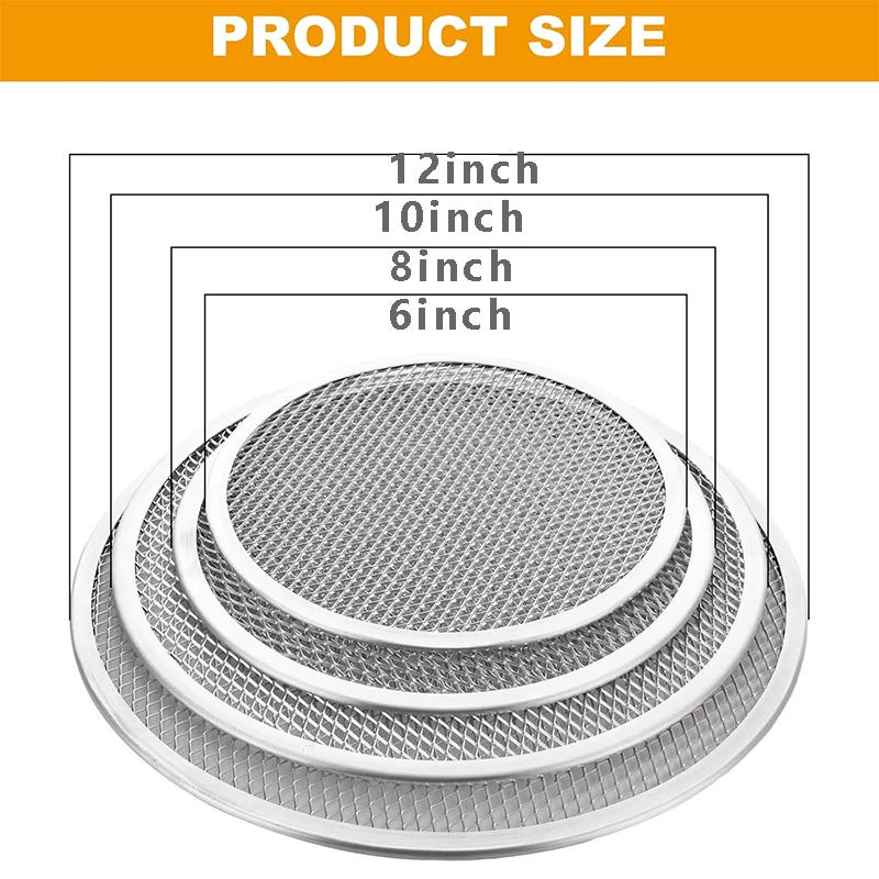 8/10/12/14Round Pizza Baking T - Pizza Stone Baking recension och pris