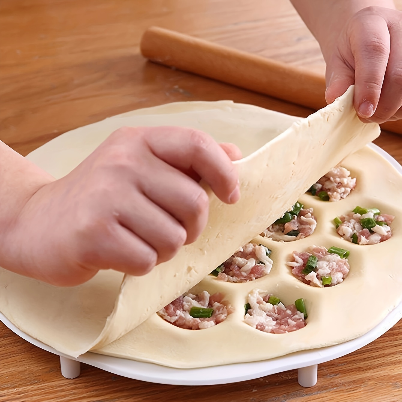 1pc- Simple Chinese Dumplings  - Kitchen Gadgets Dumpling Maker recension och pris