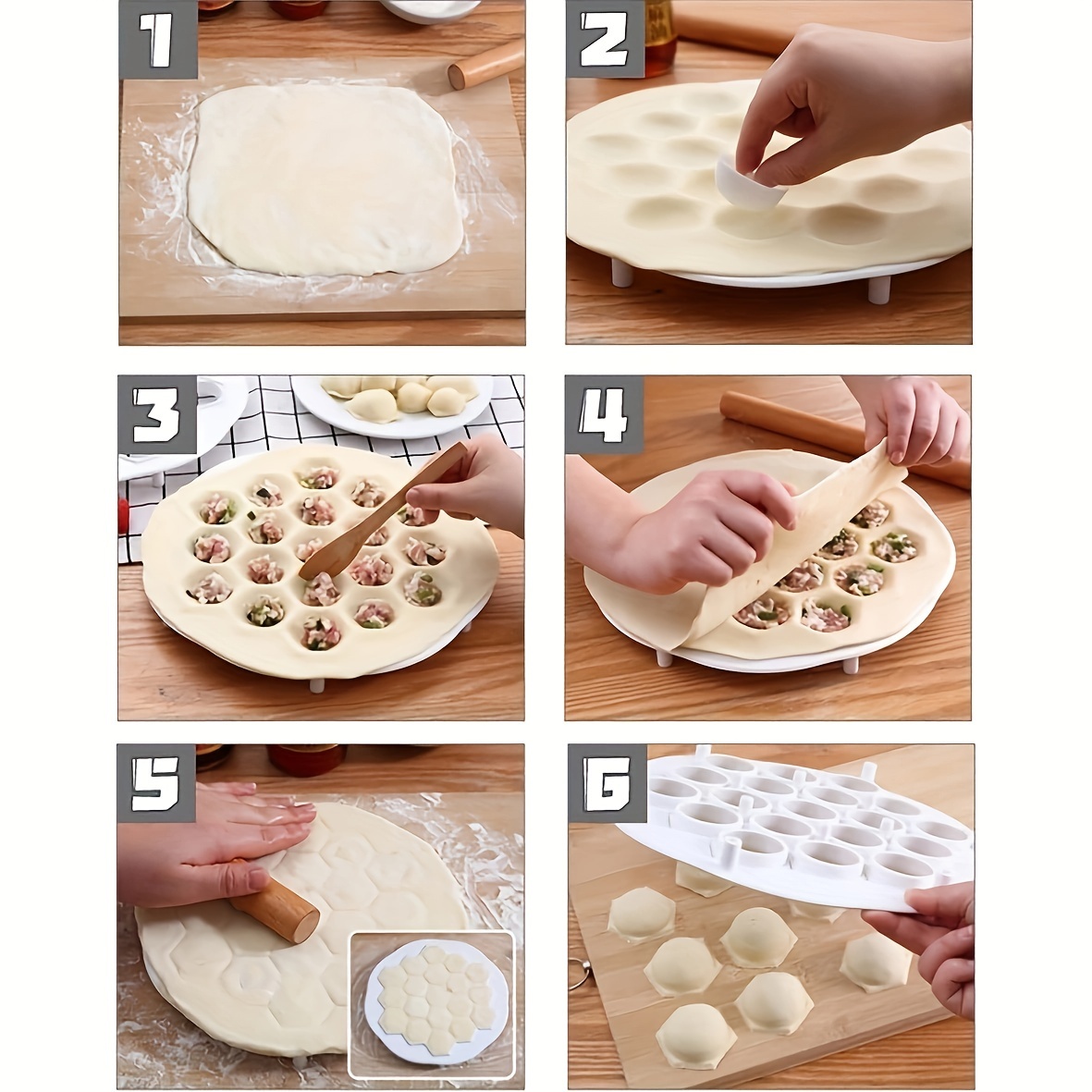 1pc- Simple Chinese Dumplings  - Kitchen Gadgets Dumpling Maker recension och pris