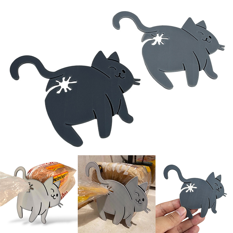 ★▲2pcs 3D Cat Butt Bread Bag C - Kitchen Gadgets Novelty recension och pris
