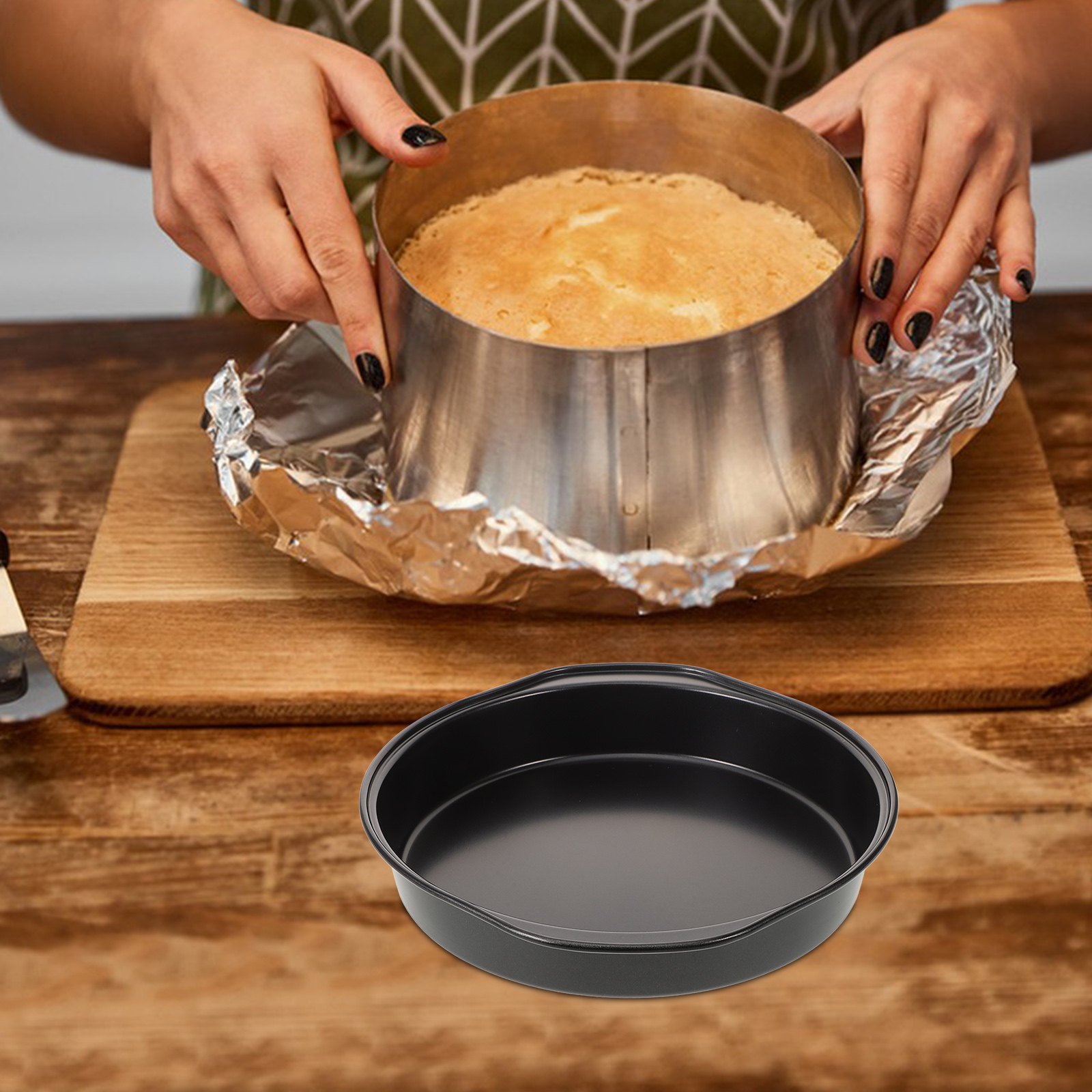 Carbon Steel Pizza Pan Nonstic - Pizza Stone Baking recension och pris