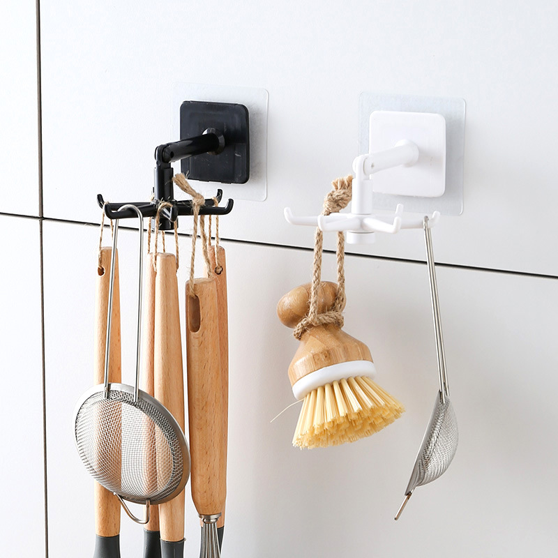 1/2PCS Kitchen Hook Rotating S - Kitchen Gadgets Rack recension och pris