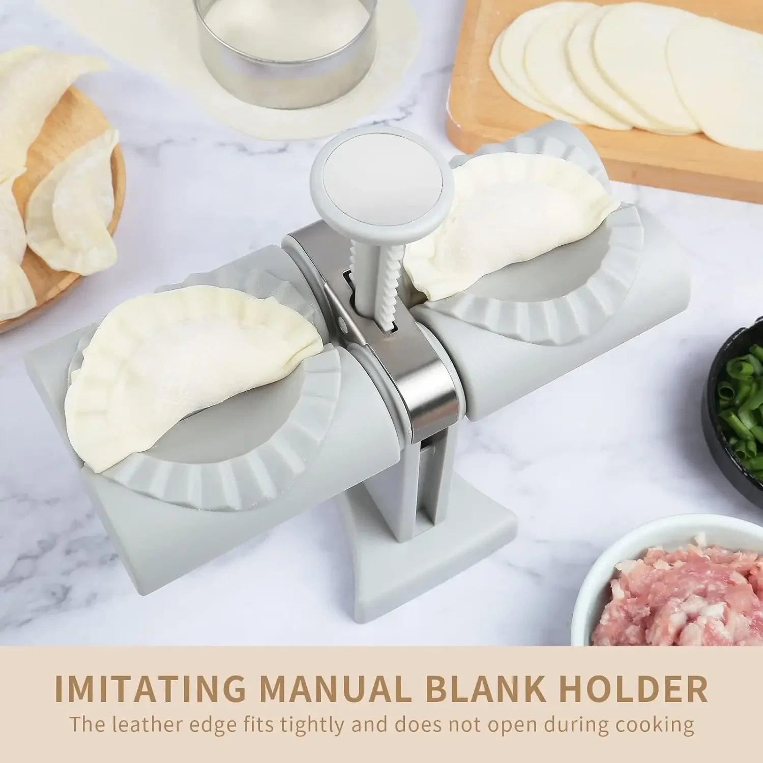 Automatic Dumpling Maker Mould - Kitchen Gadgets Dumpling Maker recension och pris