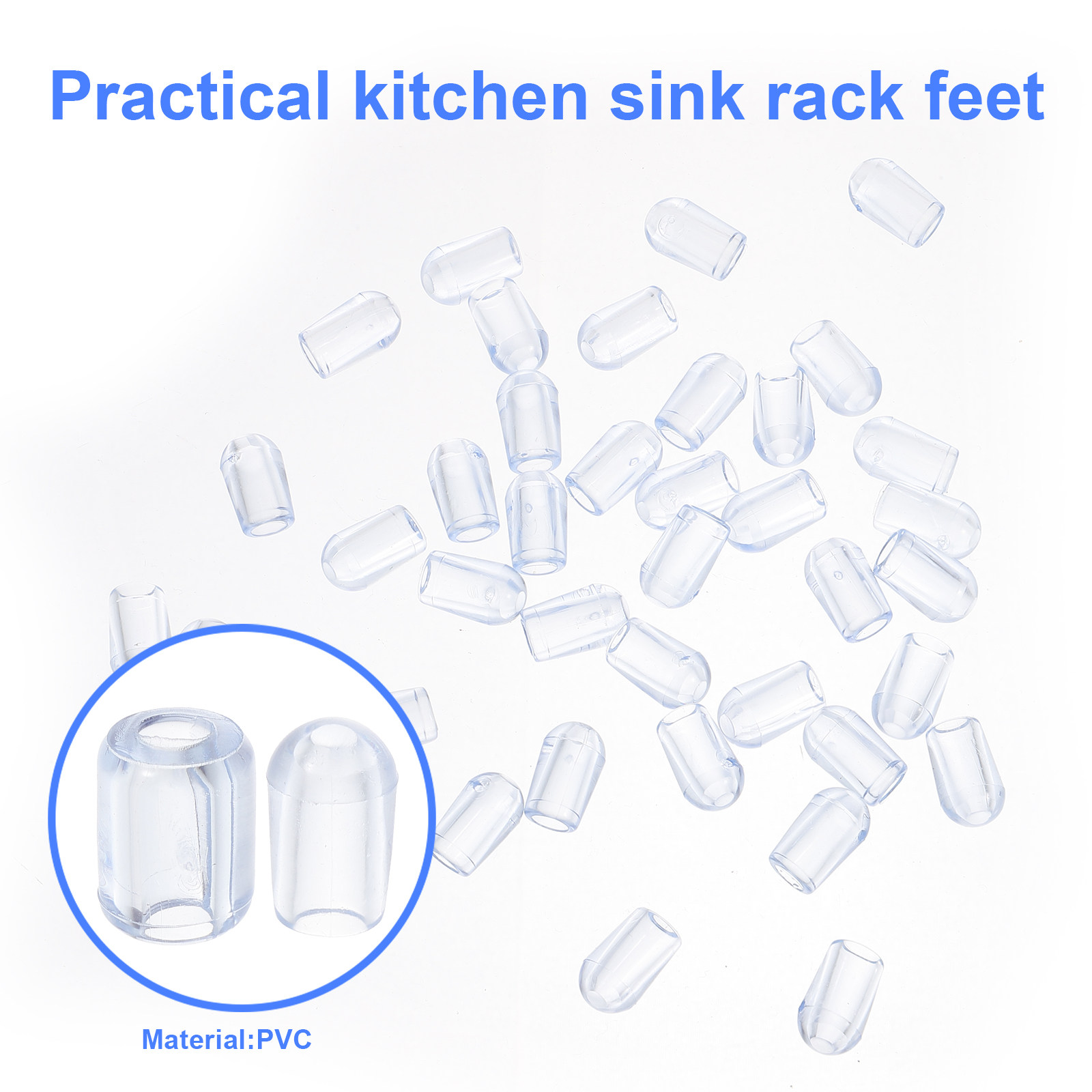 80Pcs Kitchen Sink Grid Feet P - Kitchen Gadgets Plus recension och pris