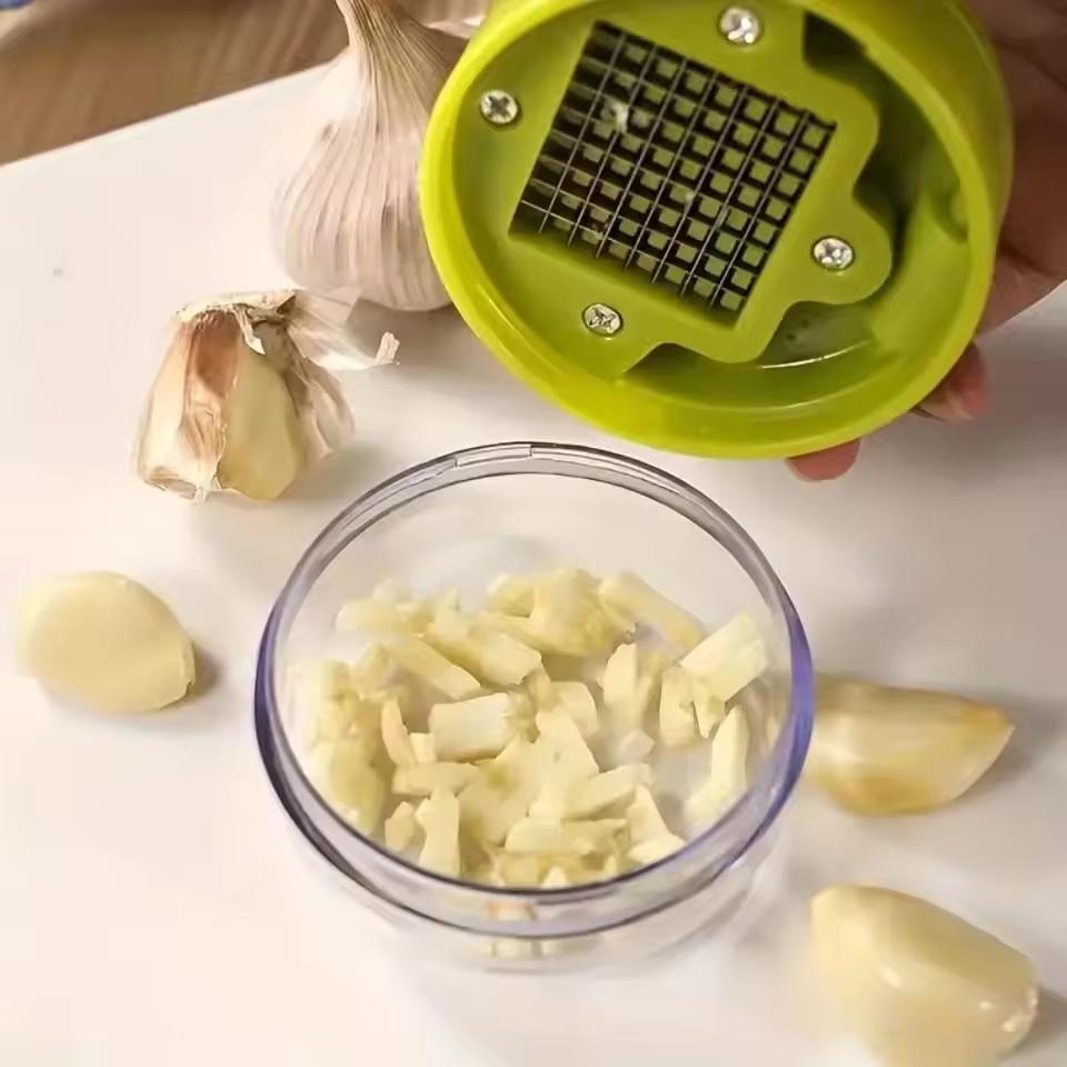 Garlic Press Chopper Manual Ga - Kitchen Gadgets Peeler recension och pris
