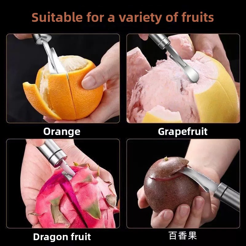 Stainless Steel Orange,Citru P - Kitchen Gadgets Peeler recension och pris