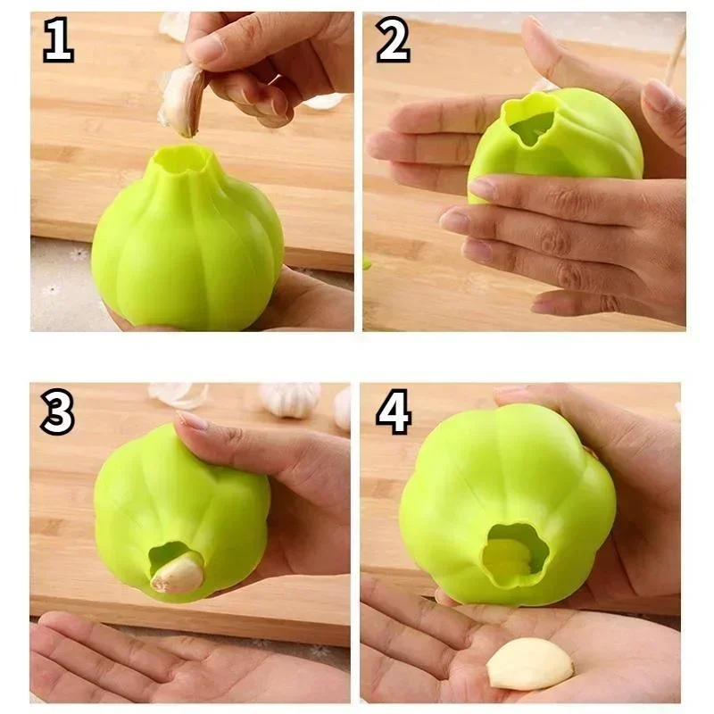 Silicone Garlic Peeler Garlic  - Kitchen Gadgets Peeler recension och pris