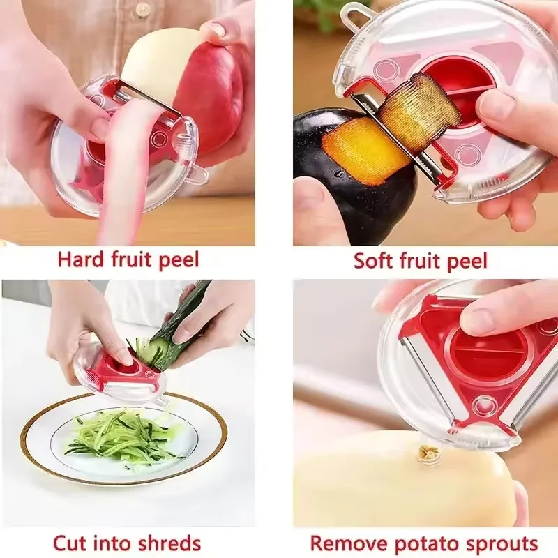 1PC Trio Peeler Set Vegetable  - Kitchen Gadgets Peeler recension och pris