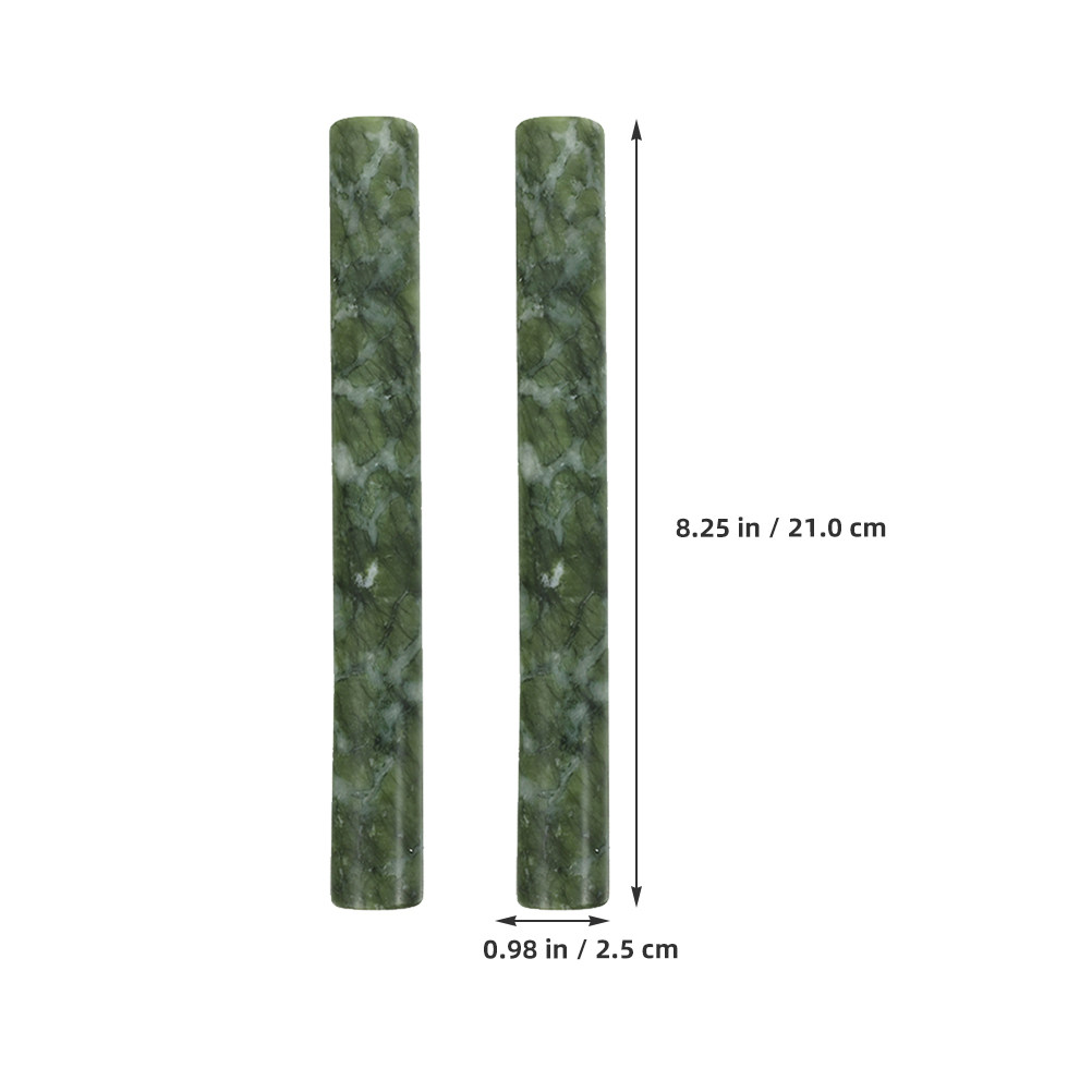 2Pcs Natural Stone Dough Rolle - Pizza Stone Baking recension och pris