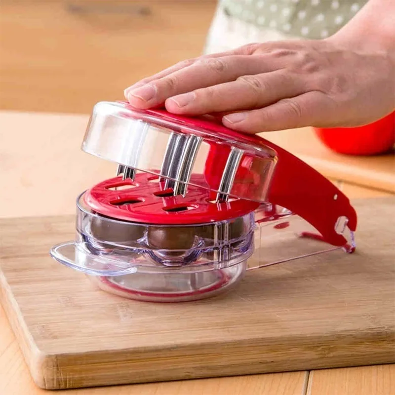 6 Hole Cherry Corer With Conta - Kitchen Gadgets Novelty recension och pris