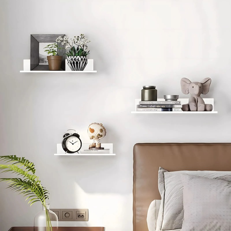 Metal Floating Shelves Wall Mo - Kitchen Gadgets Rack recension och pris