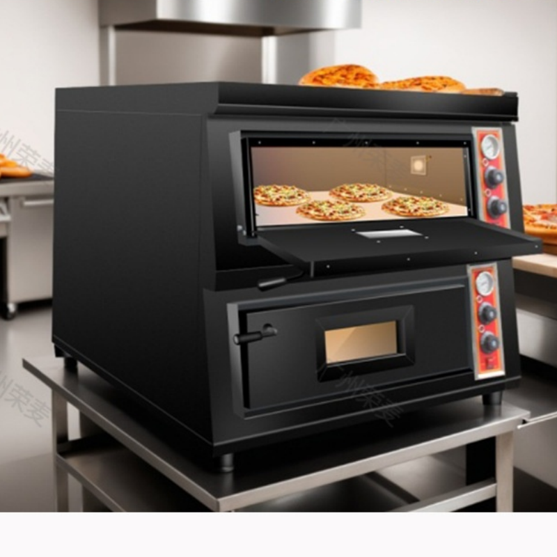 Double Deck Pizza Oven Commerc - Pizza Stone Baking recension och pris