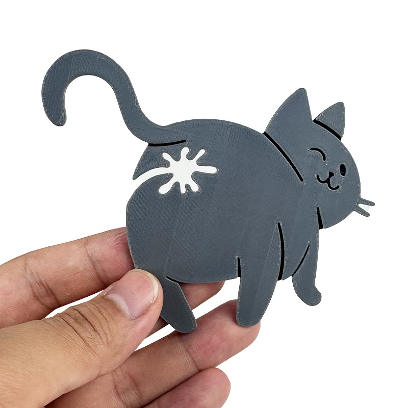 * * New Sale 2pcs 3D Cat Butt  - Kitchen Gadgets Novelty recension och pris