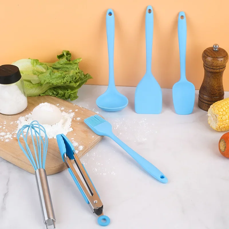 Silicone Kitchen Tools Set 6 S - Kitchen Gadgets Made In Usa recension och pris
