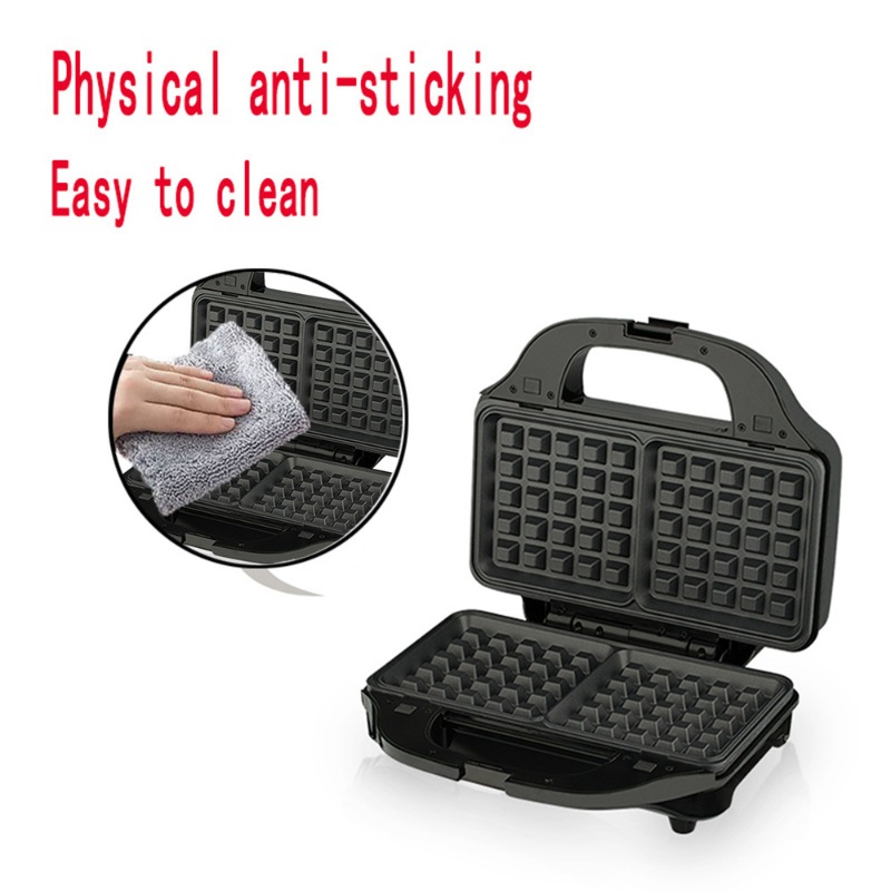 110V Large 3-in-1 Detachable S - Breakfast Sandwich Maker recension och pris