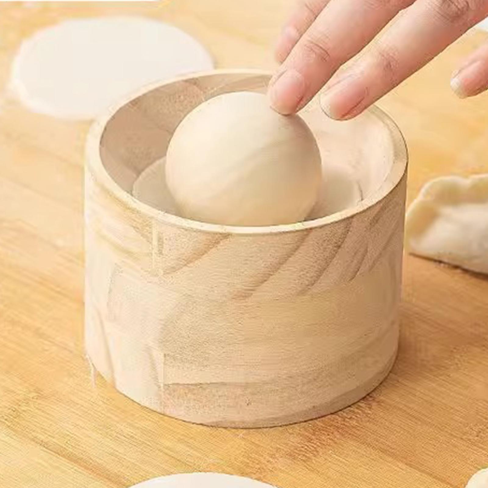 Wooden Dumpling Skin Press Mak - Kitchen Gadgets Dumpling Maker recension och pris